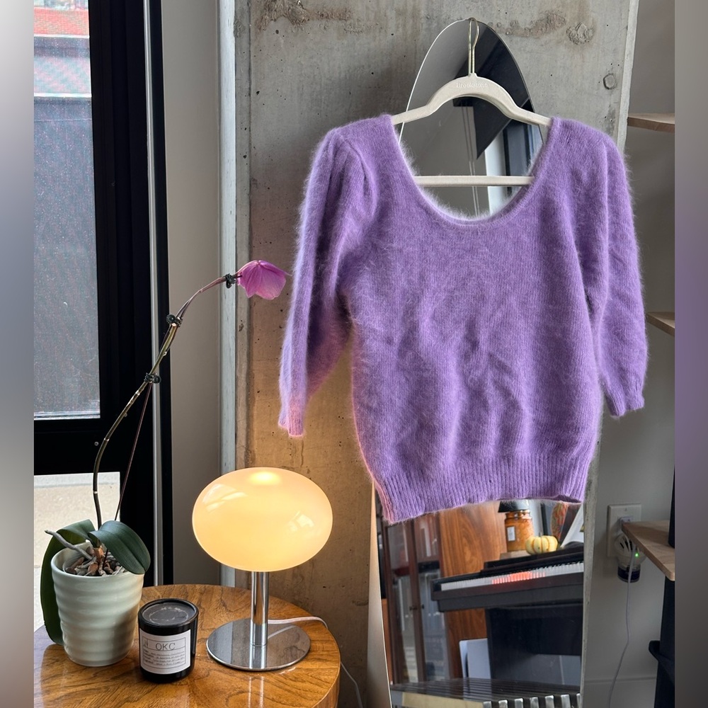 Vintage rabbit hair sweater